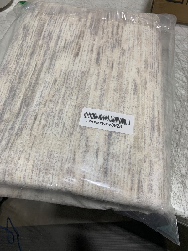 Photo 1 of SIILOOM 2x3 Gray Beige Neutral Multi Modern Abstract Rug for Entryway, Super Soft Small Washable Area Rug, Non-Slip Kitchen Rugs, Low-Pile Mat for Bedside, Indoor Door Mat