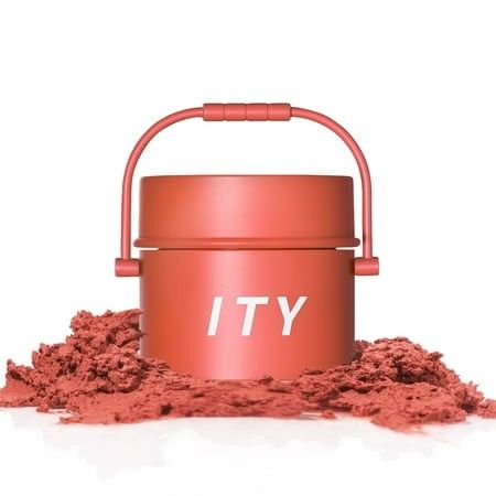 Photo 1 of ITY Pudding Pot Lip and Cheek Clay Soft Matte Lipstick Velvet Satin Lip Mud 0.21oz 6g in Papaya Dream