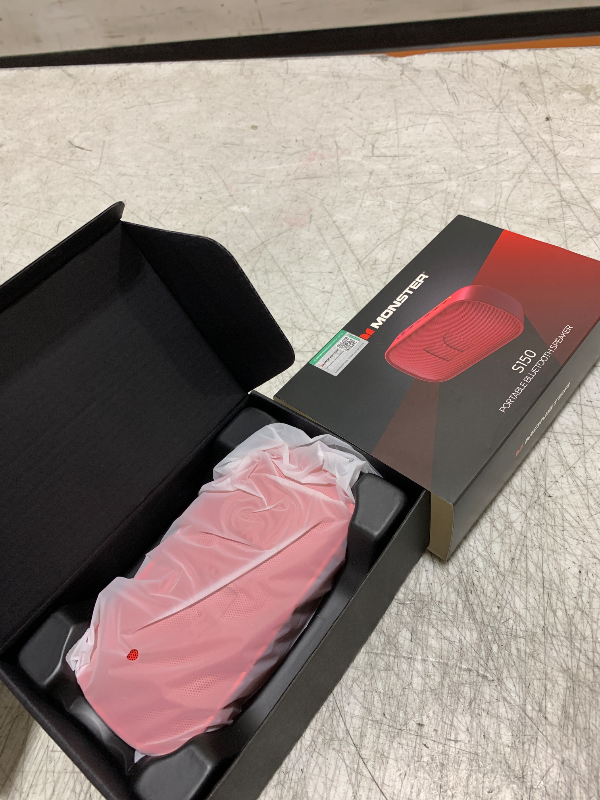 Photo 1 of Monster S150 Bluetooth Speaker, Strong Bluetooth 5.4, IPX7 Waterproof Wireless Speaker, Support Sulti-Channel Connection, HD Hands-Free Calling, Compact Design Bluetooth Speakers