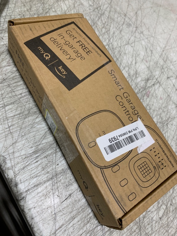 Photo 1 of CHAMBERLAIN Smart Garage Control - Wireless Garage Hub and Sensor with Wifi & Bluetooth - Smartphone Controlled, myQ-G0401-ES, White