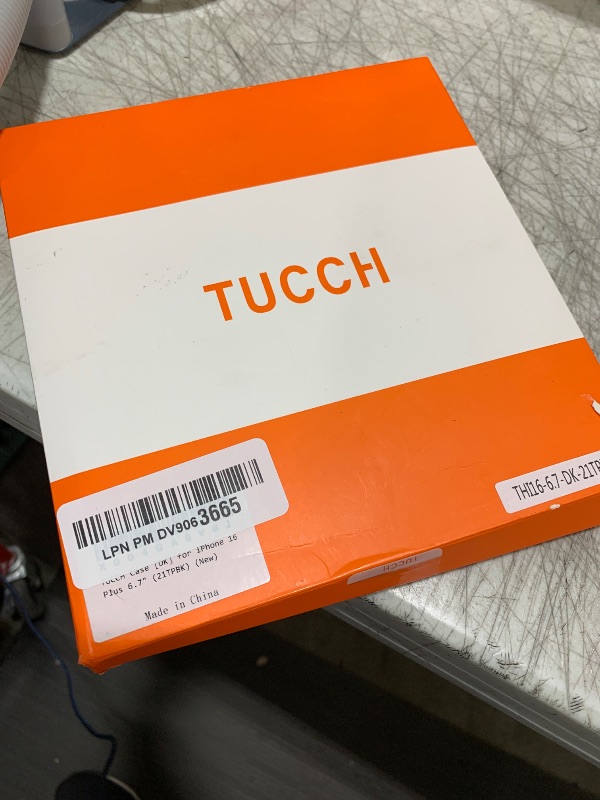 Photo 1 of TUCCH Wallet Case for iPhone 16 Plus, Removable 2 in 1 RFID Blocking [4 Card Slots] [Wireless Charging] Kickstand PU Leather Magnetic Detachable Protective Cover Compatible with iPhone 16 Plus, Black