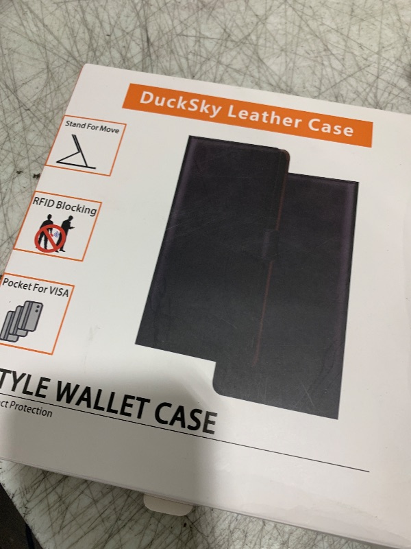 Photo 1 of DuckSky Compatible with iPhone 16 Pro Max Genuine Leather Wallet case?RFID Blocking??4 Credit Card Holder??Real Leather? Flip Folio Book Phone case Cover Women Men for Apple 16 ProMax case Blue Green