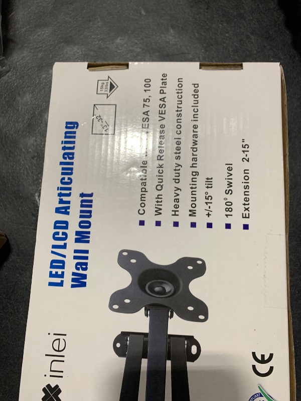 Photo 1 of TV Wall Mount, Bracket for Most 13-32 inch LED, LCD Monitor and Plasma TVs, Max VESA 100x100mm by XINLEI (MA1330)