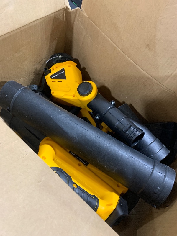 Photo 1 of Cordless  Trimmer and Leaf Blower Combo Kit Compatible with Dewalt 20V Max Battery(Battery Not Included), 12 Inch Electric Weed Eater/String Trimmer and Lightweight Leaf Blower Cordless