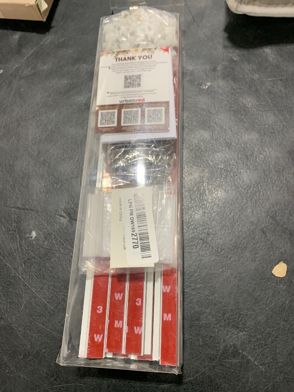 Photo 1 of UrbanRed Self Adhesive Curtain Track 16.4FT (5m) for Smooth Ceiling Or Wall- No Drill, Screws, Ceiling Curtain Track, Curtain Rods, Ceiling Mount, Adhesive Curtain Rod (Non-Flexible)