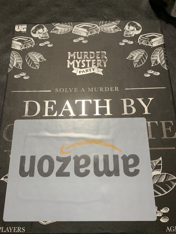 Photo 1 of Murder Mystery Party, Death by Chocolate, A Decadent Murder Mystery Party Game, for Ages 14+