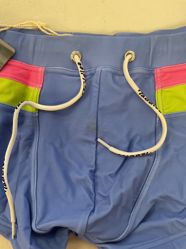 Photo 1 of Taddlee Men Swimwear Swimsuits Swim Boxer Briefs Bikini Boardshorts Surf Trunks (Large) Blue