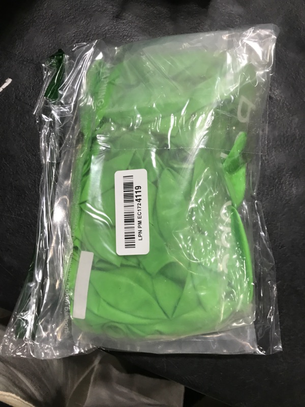 Photo 1 of Bezente Lime Green Latex Party Balloons - 100 Pack 12 inch Light Green Balloons Round Helium Fruit Green Balloons for Birthday Dinosaur Jungle Baby Shower Party Decoration