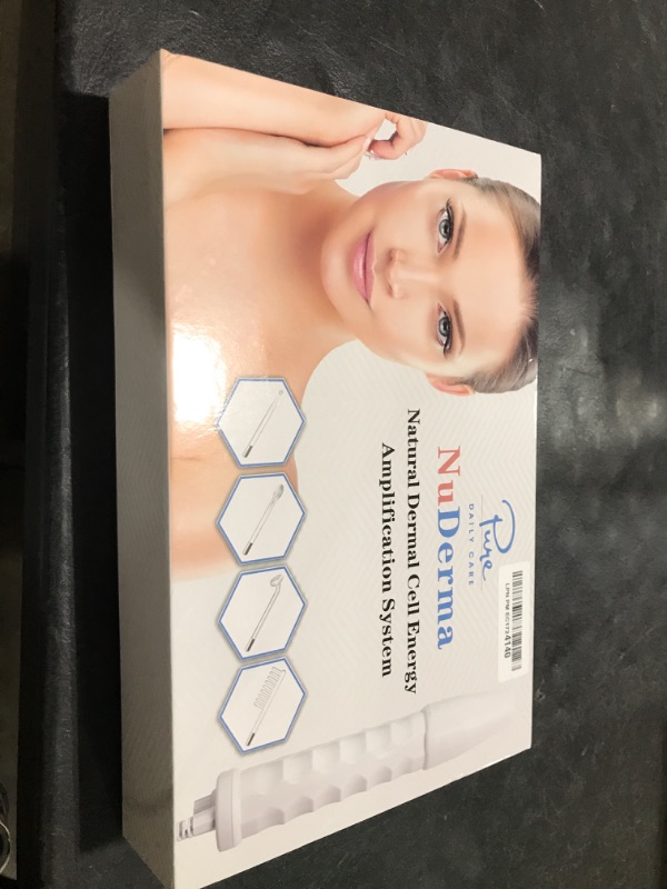 Photo 1 of NuDerma Handheld Skin Therapy Wand Machine w/Neon – Anti-Aging - Skin Tightening - Wrinkle Reducing - Dark Circles – Clarifying - Hair & Scalp Stimulator