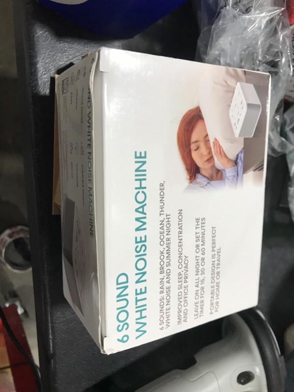 Photo 1 of Big Red Rooster Sleep Sound Machine - White Noise Device for Kids and Babies with Rain and Nature Sounds - Portable Noise Cancellation for Nap Time, Bedroom, Nursery, or Office - 4x4x3 in
