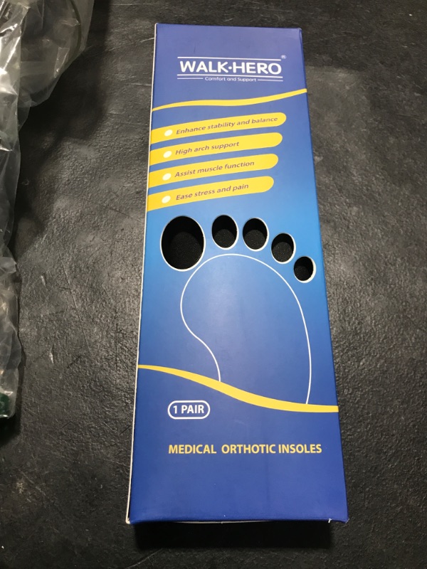 Photo 1 of Plantar Fasciitis Relief - Arch Support Insoles for Men Women, Shoe Inserts for Flat Feet, Orthotic Shoe Insoles All-Day Energy and Comfort with Every Step (Mens 11-11 1/2 | Womens 13-13 1/2)