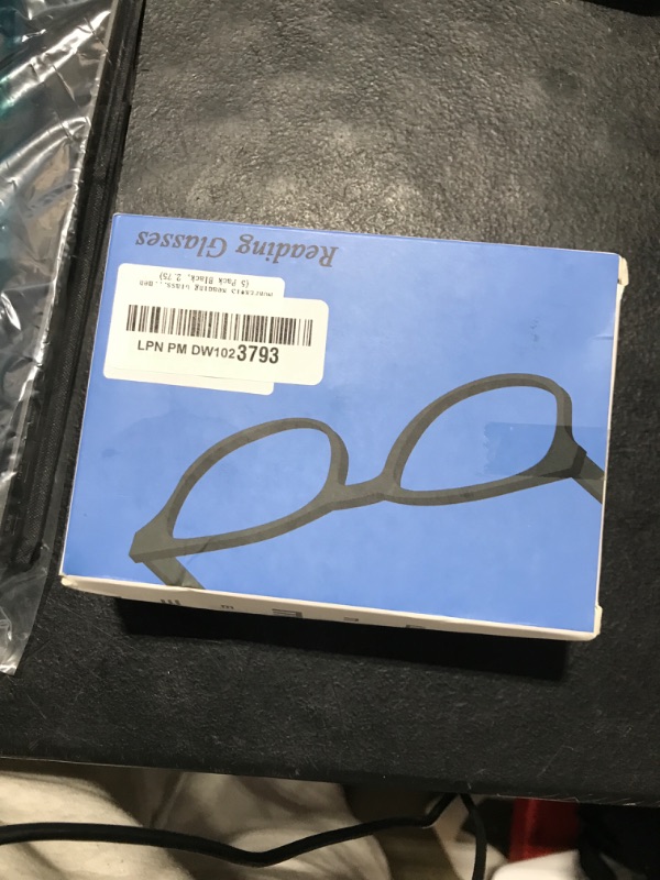 Photo 1 of NORPERWIS Reading Glasses 5 Pairs Quality Readers Spring Hinge Glasses for Reading for Men and Women (5 Pack Black, 2.75)
