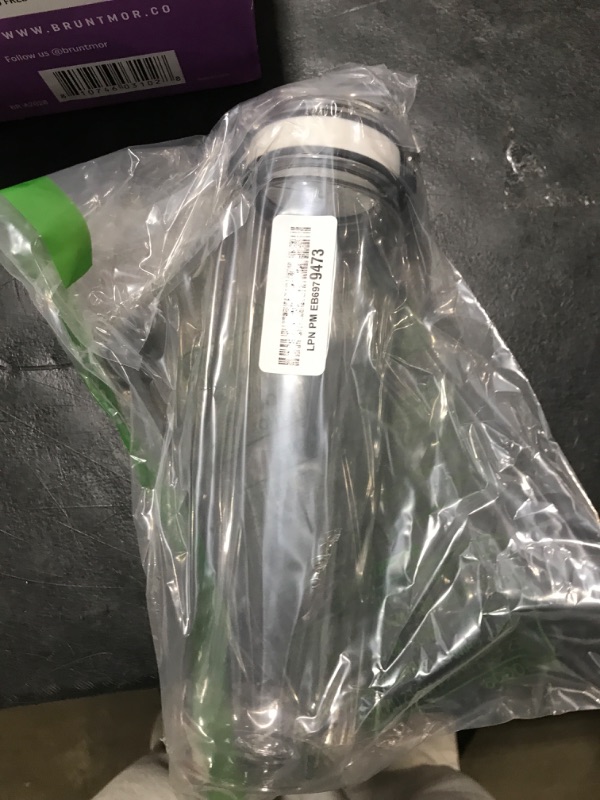 Photo 1 of OLDLEY Water Bottle, 32oz Motivational Sports Water Bottle with Time Marker - Times to Drink - Tritan, BPA Free, Wide Mouth Leakproof, Clear (1 Bottle)