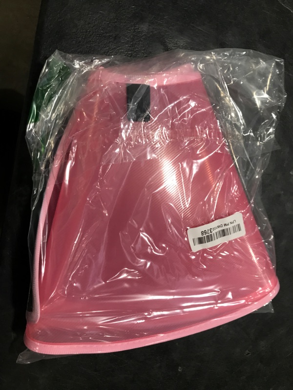 Photo 1 of Supet Dog Cone Collar Adjustable After Surgery, Comfortable Pet Recovery Collar & Cone for Large Medium Small Dogs, Elizabethan Dog Neck Collar Plastic Practical