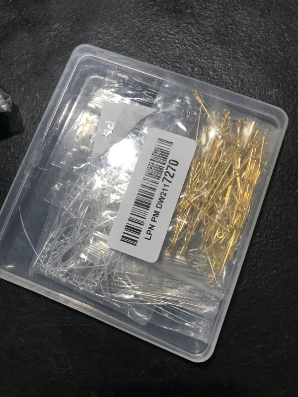 Photo 1 of Sureio 500 Pieces 2 Inch 50 mm Eye Pins for Jewelry Making DIY Head Earring Ball Pins Jewelry Making Supplies for Craft Bracelet Necklace Pendant Accessories Supplies(Mixed Colored)