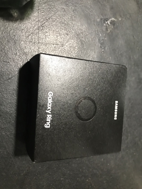 Photo 1 of SAMSUNG Galaxy Ring, AI Smart Ring, Size First w/Sizing Kit, No App Subscription, Fitness Monitor, Sleep Tracker, Up to 7-Day Battery, Size 13, Titanium Black [US Version, 1Yr Manufacturer Warranty]