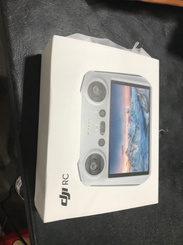 Photo 1 of DJI RC, Remote Controller with Lightweight Body, FHD Screen, 4hr Battery, Precision Control Sticks, O3+ Transmission