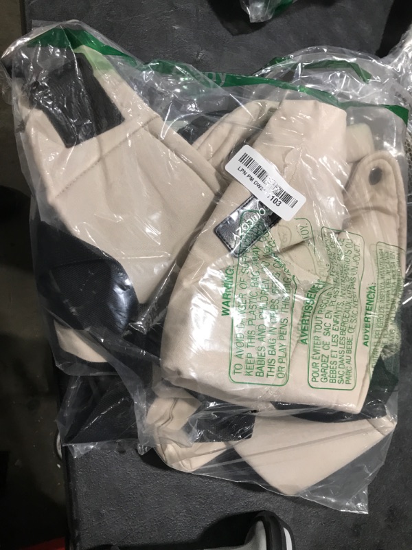 Photo 1 of Momcozy Baby Carrier - Ergonomic, Cozy and Lightweight Carrier for 7-44lbs, Effortless to Put On, Ideal for Hands-Free Parenting, Enhanced Lumbar Support, Purehug for Infant to Toddler, Khaki