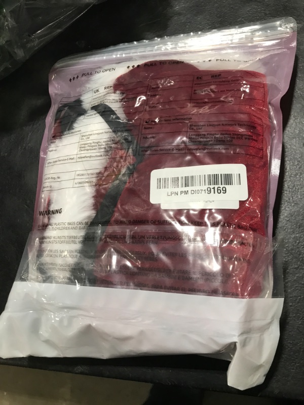 Photo 1 of RSLOVE Sexy Christmas Lingerie For Women Santa Babydoll Chemise Red Costume with 4PCS Garters Belt Red S