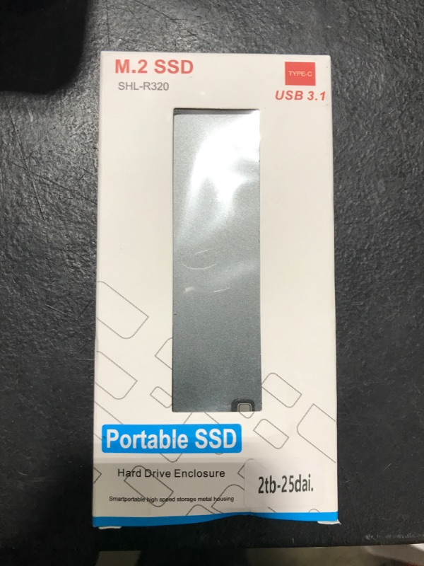 Photo 1 of PRIMEAZON Gen 2 Portable SSD, 2TB, Aluminum Build