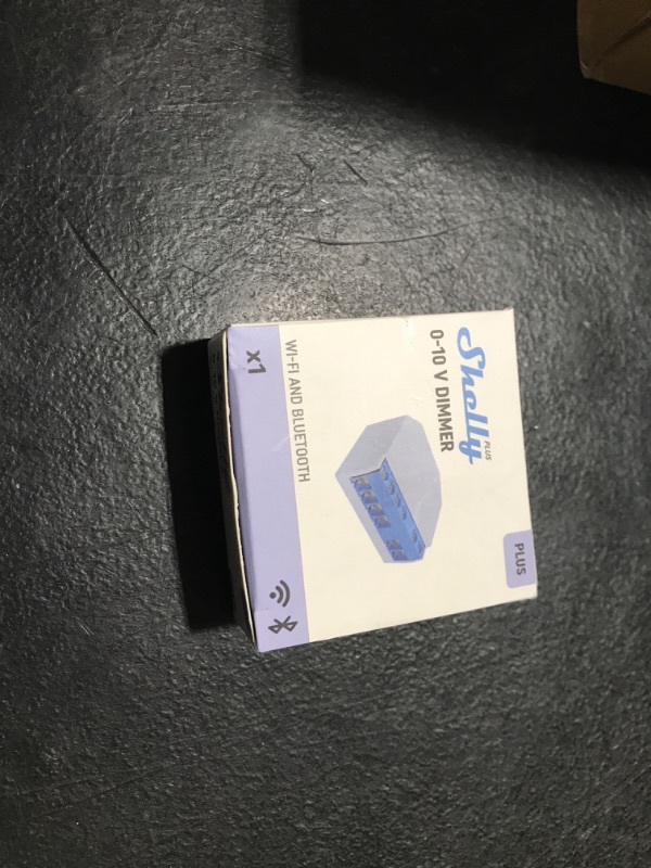 Photo 1 of Shelly Plus 0-10V Dimmer | WiFi Smart Dimmer Switch | String Light | Home Automation | Bluetooth Gateway | Compatible with Alexa & Google Home | iOS Android App | No Hub Required | Dimming Controller