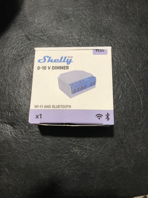 Photo 1 of Shelly Plus 0-10V Dimmer | WiFi Smart Dimmer Switch | String Light | Home Automation | Bluetooth Gateway | Compatible with Alexa & Google Home | iOS Android App | No Hub Required | Dimming Controller
