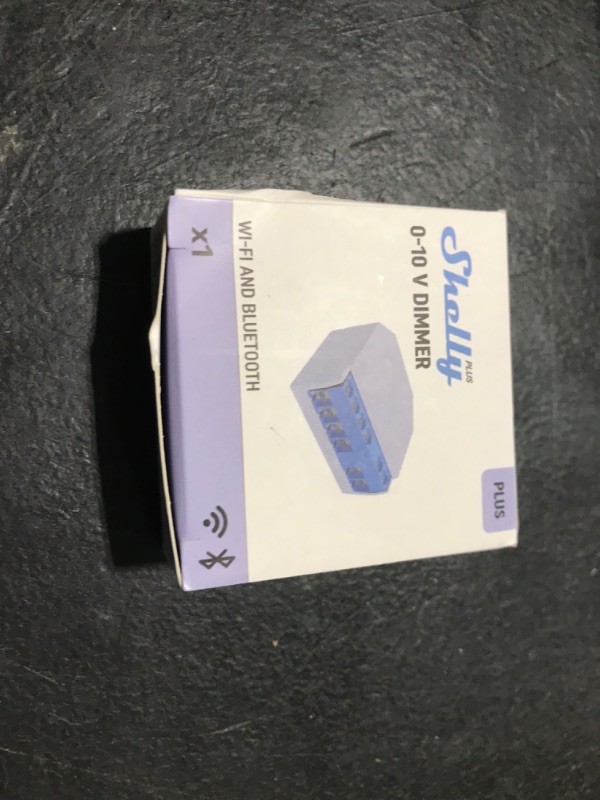 Photo 1 of Shelly Plus 0-10V Dimmer | WiFi Smart Dimmer Switch | String Light | Home Automation | Bluetooth Gateway | Compatible with Alexa & Google Home | iOS Android App | No Hub Required | Dimming Controller