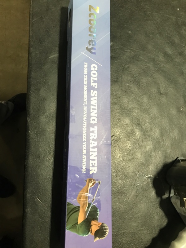 Photo 1 of Zcoorey Golf Swing Trainer aid - Golf Training aid to Improve Hinge, Forearm Rotation, Shoulder turna and Grip.Portable Collapsible Swing Trainer Equipped with Golf Grip Trainer