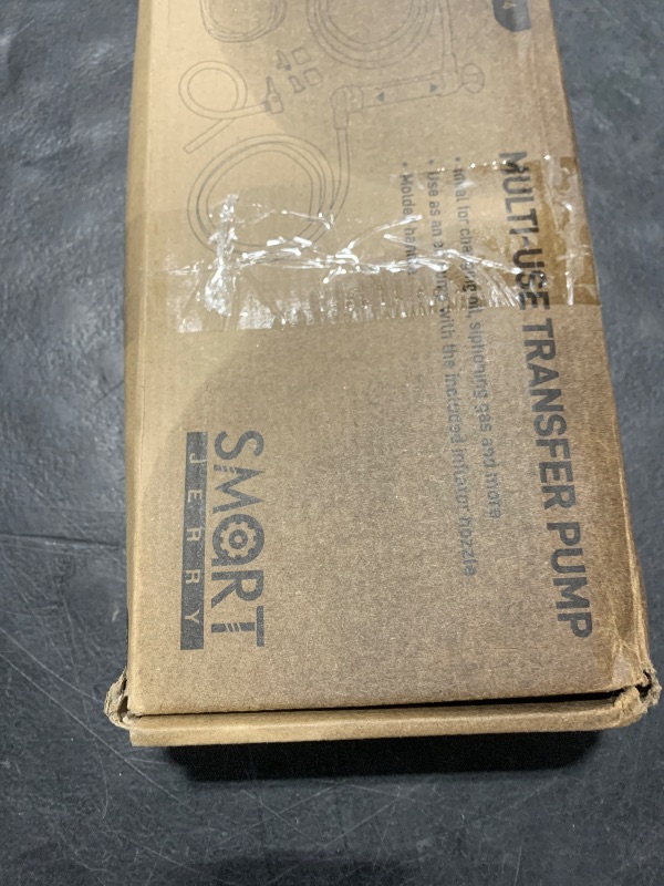 Photo 1 of SMART JERRY - Fluid Transfer Pump Automotive, Oil Transfer Pump, Hand Pump Siphon, Multi-Use Hand Fuel Pump for Gas Oil and Liquids, RV Antifreeze Pump Kit, Siphon Pump for Fish Tank, Lawn Mower Pump