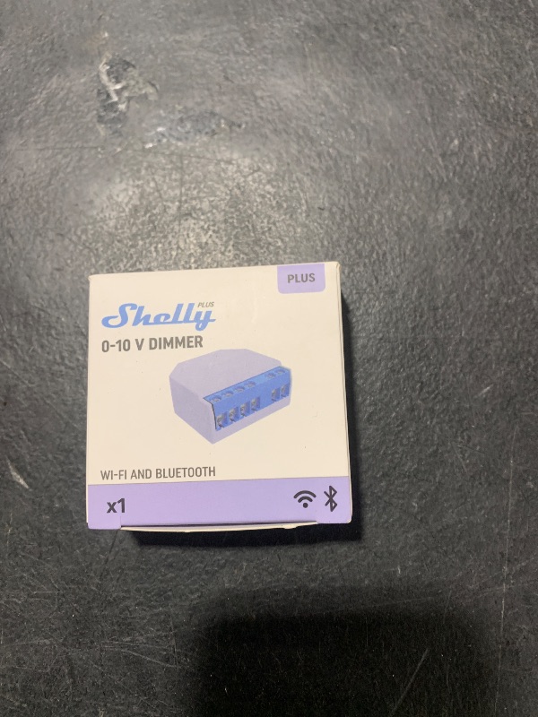 Photo 1 of Shelly Plus 0-10V Dimmer | WiFi Smart Dimmer Switch | String Light | Home Automation | Bluetooth Gateway | Compatible with Alexa & Google Home | iOS Android App | No Hub Required | Dimming Controller