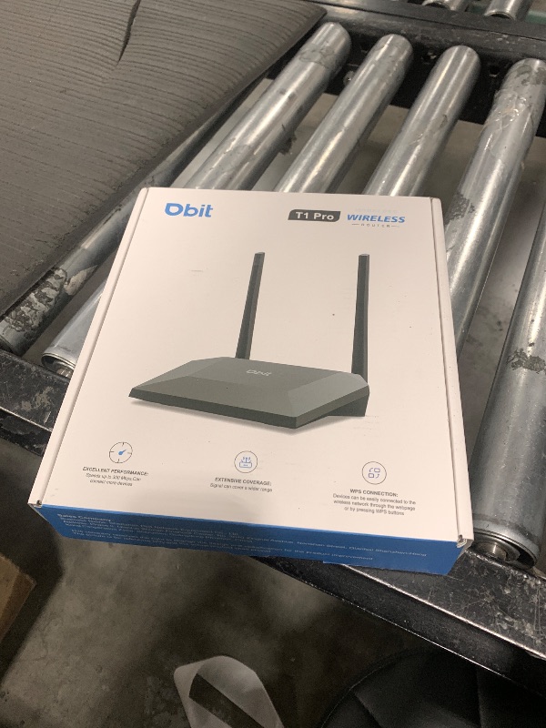 Photo 1 of Dbit N300 Easy Setup Wireless Wi-Fi Router Smart Home Internet Router - 2 x High Power Antennas, Supports Access Point, WISP, Up to 300Mbps (T1 Pro)