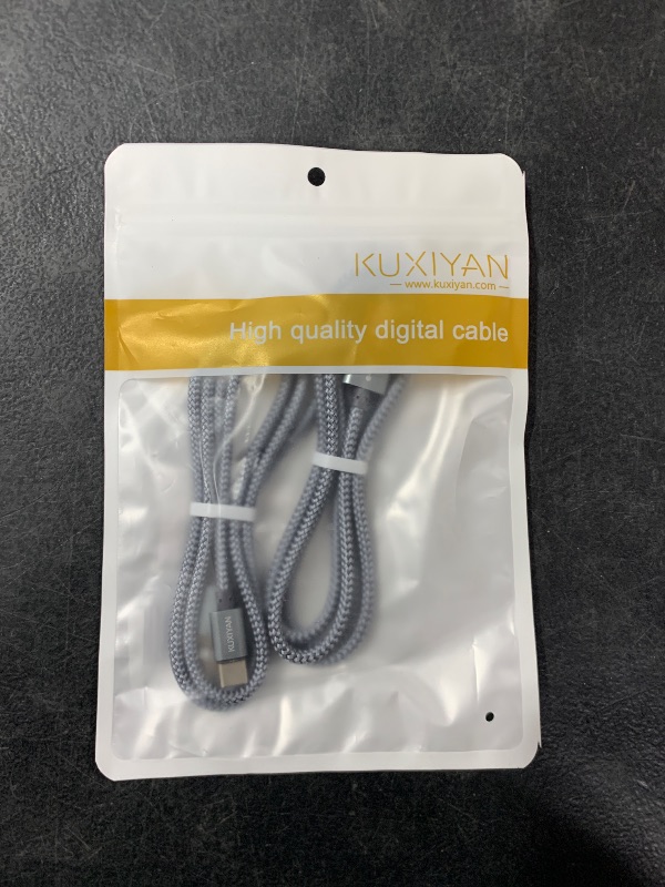 Photo 1 of USB Type C Cable,(2-Pack 3FT) USB C Charger Cable Car Carplay Cable Nylon Braided Fast Charging Sync Cord Compatible iPhone 16/15 Pro Max Samsung Galaxy S10 S9 S8 Plus,Note 9 8,Google Pixel 2 XL(Gray)
