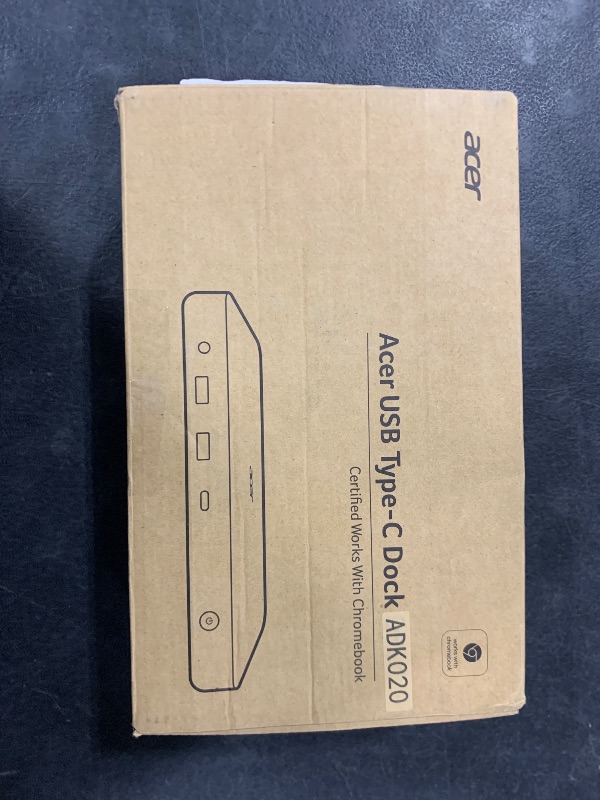 Photo 1 of Acer Docking Station,14-in-1 Triple Display USB C Docking Station, 3 Monitors with 4K HDMI 2.0, DisplayPort 1.4, 10 Gbps USB-C and 5 Gbps USB-A Data, 1 Gbps Ethernet, Audio, 60W Charging for Laptop