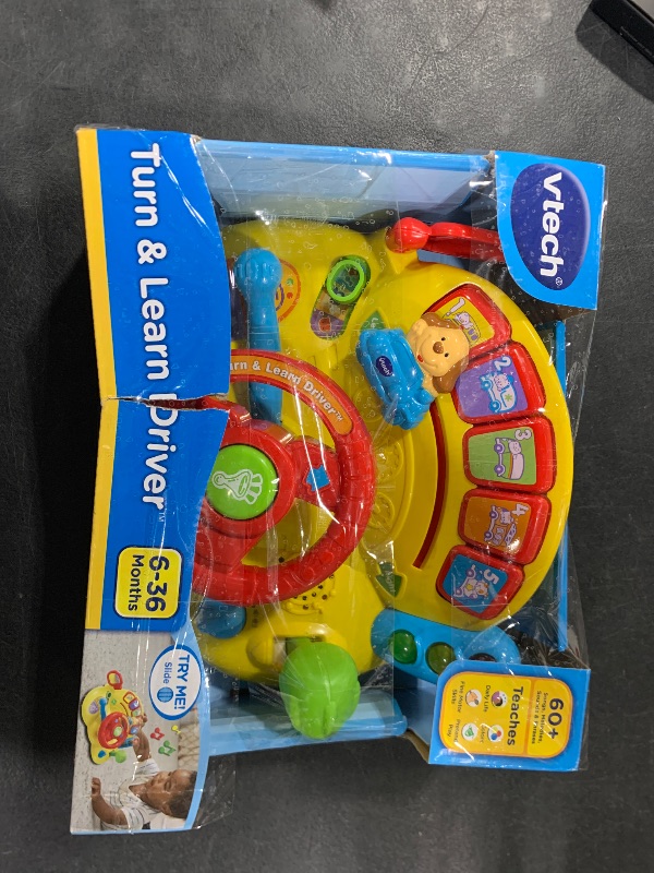Photo 1 of VTech Turn and Learn Driver, Yellow