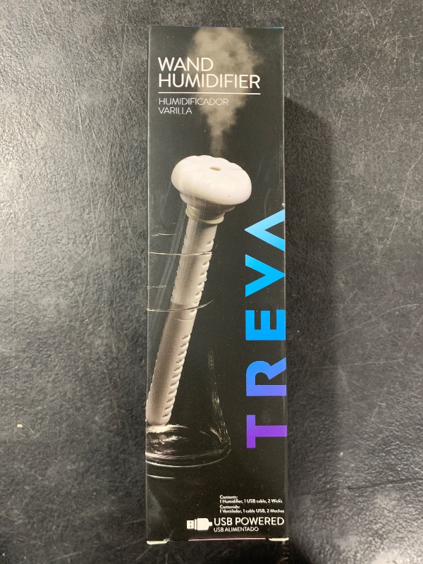 Photo 1 of Treva Mini Portable Humidifier, Cool Mist Ultrasonic USB Moisture Wand for travel or home