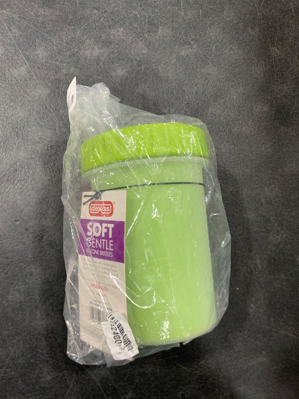 Photo 1 of Dexas MudBuster Portable Dog Paw Cleaner, Medium, Green, PW710383