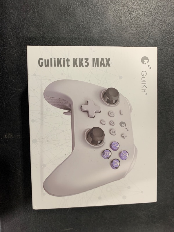 Photo 1 of GuliKit KK3 MAX Controller (No Drift) for Switch/PC/Android/MacOS/iOS with 4 Back Buttons, Hall Joysticks and Triggers, Maglev/Rotor/HD Vibration,1000Hz Polling Rate