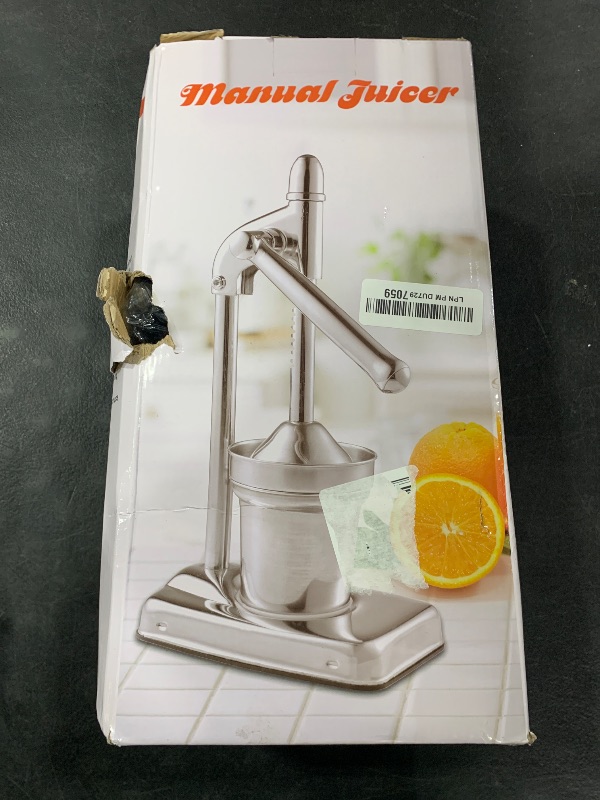 Photo 1 of Manual Juicer - Juice Presser - Hand Press Juicer Extractor Squeezer Orange Citrus