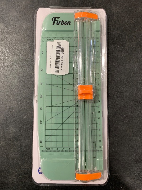 Photo 1 of Firbon Morandi A5 Paper Cutter, Straight Small Paper Trimmer with Side Ruler for Scrapbooking Craft, Paper, Coupon, Label, Cardstock