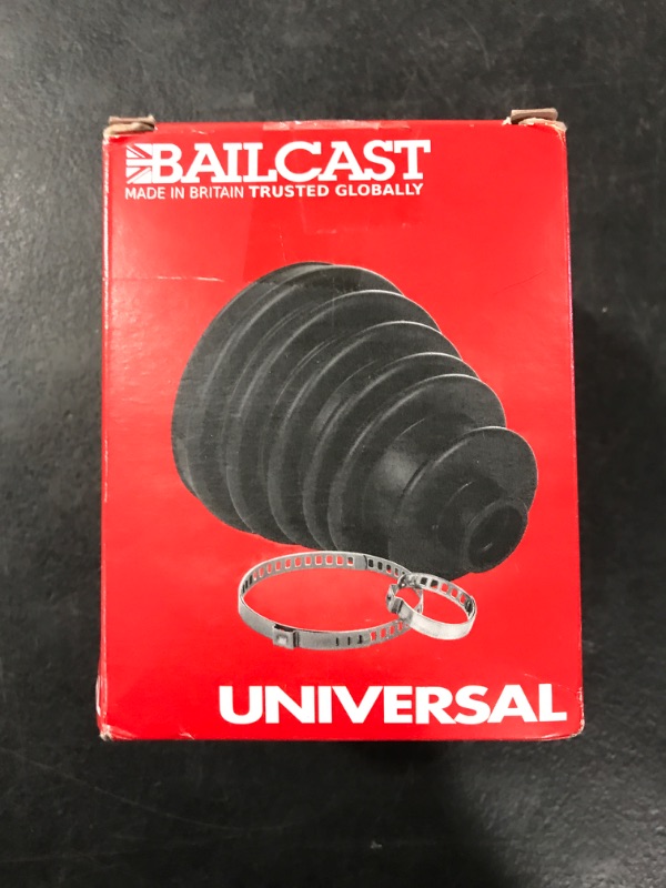 Photo 1 of Bailcast CVS18 Universal Split Constant Velocity Joint Gaiter Boot Replacement Kit, Black