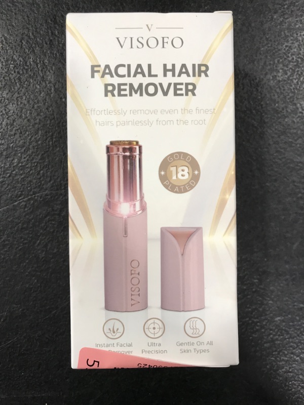 Photo 1 of Facial Hair Removal for Women | Electric Razor Device Small Mustache Dermaplaning Remover Tools Tweezers Epilator Trimmer Face Dermaplane Shavers Beauty Gadgets Set Accessories by VISOFO (Agate)