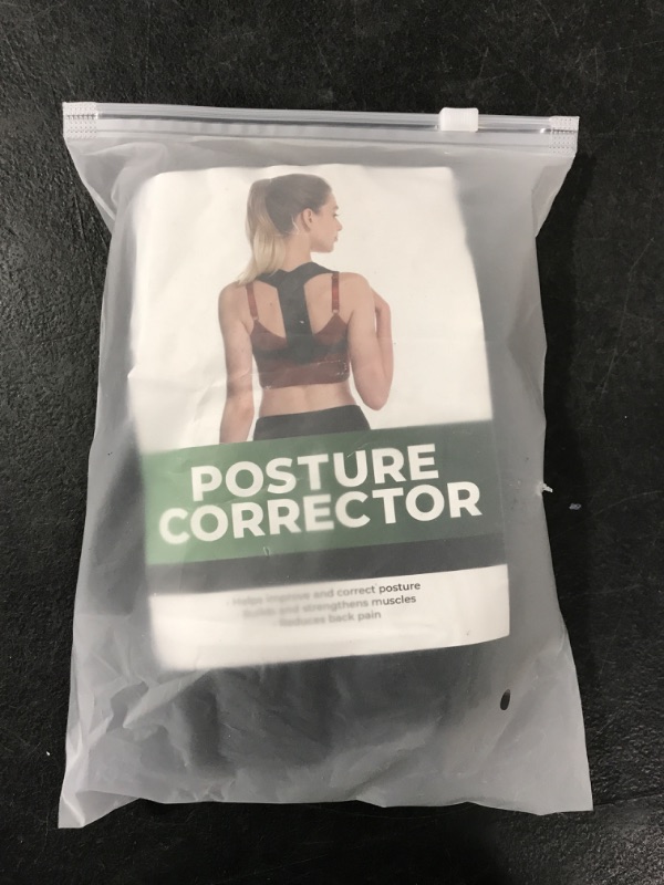 Photo 1 of HLOES Posture Corrector for Women and Men,Adjustable Upper Back Brace, Breathable Back Support straightener, Providing Pain Relief from Lumbar, Neck, Shoulder, and Clavicle, Back.