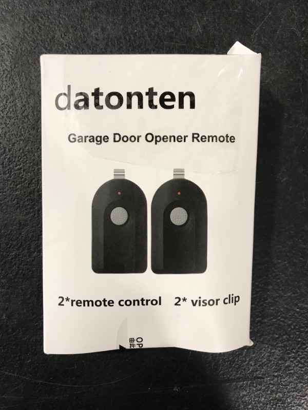Photo 1 of datonten Replacement Garage Door Opener Remote,Compatible with Genie Garage Door Opener ACSCTG Type 1,390MHZ,2 Pack