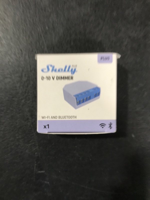 Photo 1 of Shelly Plus 0-10V Dimmer | WiFi Smart Dimmer Switch | String Light | Home Automation | Bluetooth Gateway | Compatible with Alexa & Google Home | iOS Android App | No Hub Required | Dimming Controller