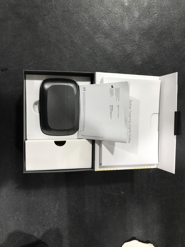 Photo 1 of Jabra Enhance Select 500 OTC Hearing Aids, Audiology Team Care Included, Bluetooth LE Audio & Bluetooth Streaming for Calls, Music, Media (iOS/Android), Nearly Invisible & Comfortable - Silver
