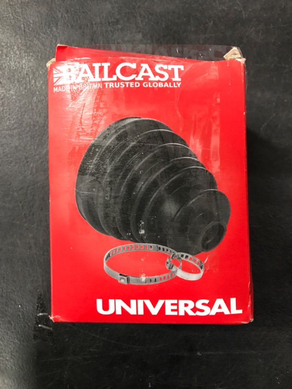 Photo 1 of Bailcast CVS18 Universal Split Constant Velocity Joint Gaiter Boot Replacement Kit, Black