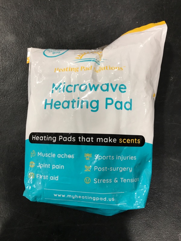 Photo 1 of Microwavable Heating Pads For Neck Pain Relief, Back Pain, Shoulder Pain Relief - Microwave Heating Pad For Cramps And Muscle Relief, Hands- Free Heat Pack For Tense Muscle - 1 Pack - Lavender Scented