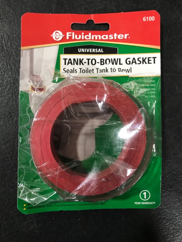 Photo 1 of Fluidmaster 6100 Universal Tank-to-Bowl Gasket Replacement
