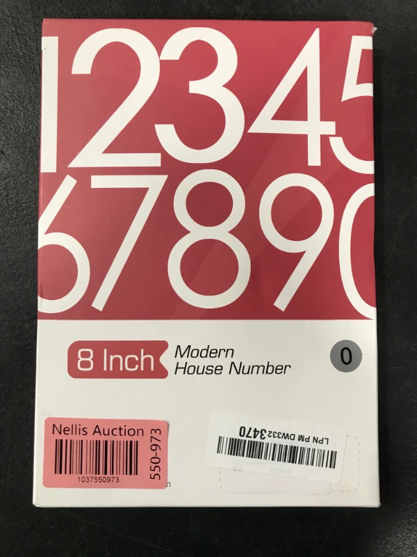 Photo 1 of 8 Inch Floating House Numbers, Address Numbers For Houses Large Black Exterior Street Metal Modern House Numbers for outside Floating Mount Or Flush Mount Aluminum Home Door