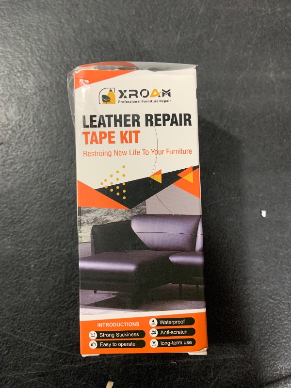 Photo 1 of Leather Repair Tape, 4.7x63 inch Leather Patches for Furniture, Self Adhesive Leather Repair Patch for Sofas, Couches, Leather Covers, Seats, Chairs, Vinyl Repair Tape Light Brown